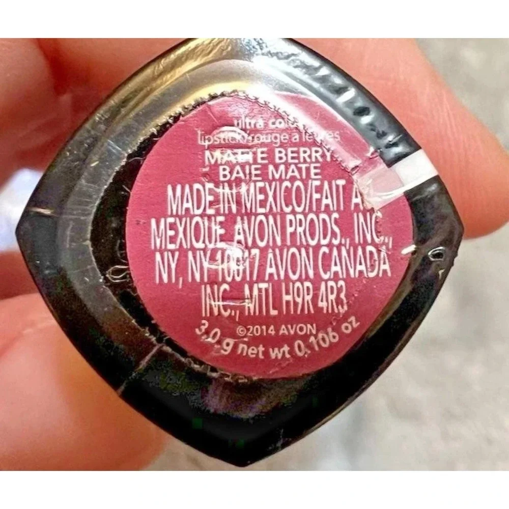 Avon Ultra Color‎ Matte Berry Lipstick 3.0g Makeup Beauty Long Lasting New